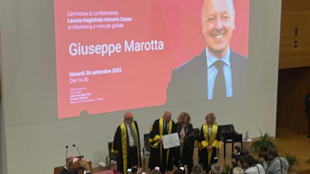 “Siate ambiziosi, mai arroganti”, il messaggio ai giovani del CEO di FC Internazionale Beppe Marotta