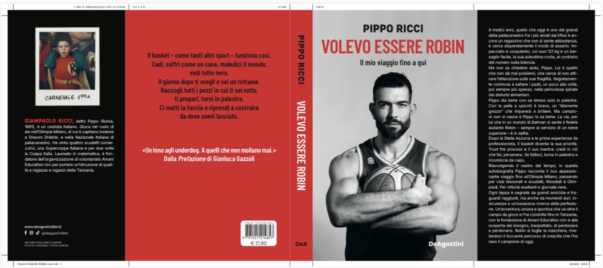 Pippo Ricci, “Volevo essere Robin”, libro e dichiarazione di intenti