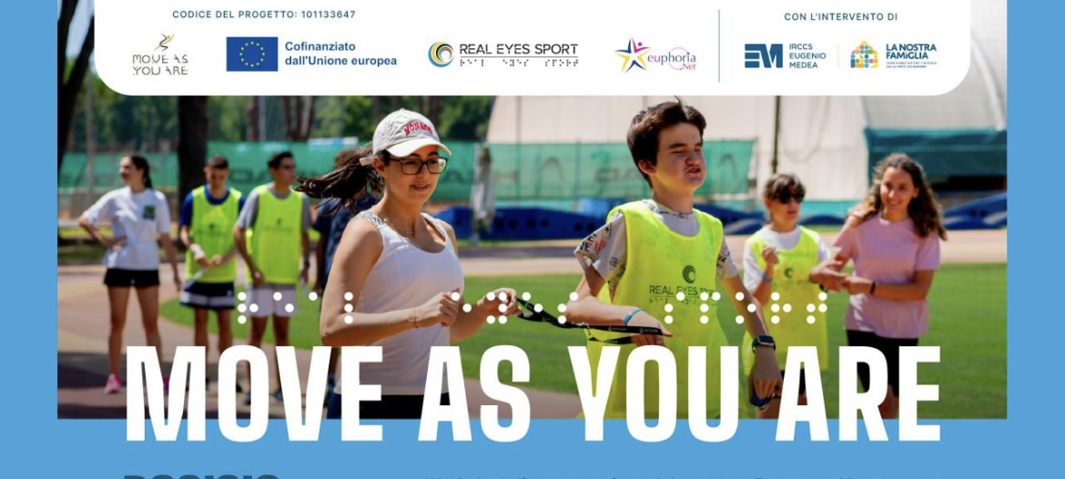 Move as you are: progetto Erasmus+ targato Real Eyes Sport per raccontare emozioni, conquiste
