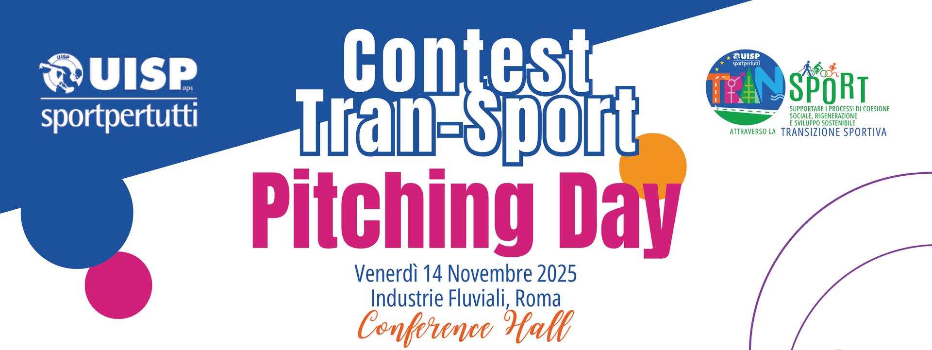Contest Uisp Tran-Sport, Pitch Day 14 novembre, laboratorio del futuro