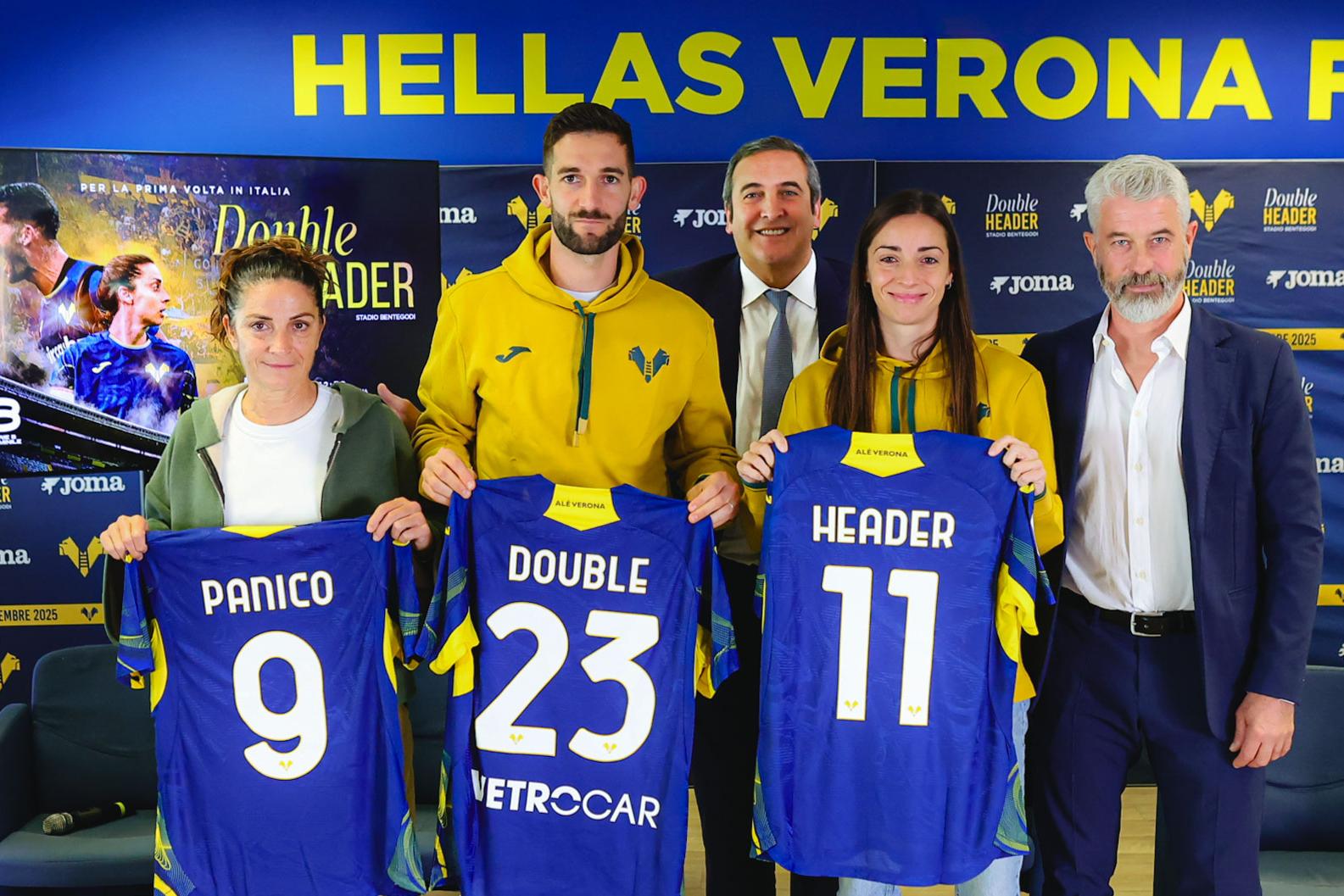 Verona Calcio maschile e femminile: 2 match, 1 ticket, contro la violenza di genere