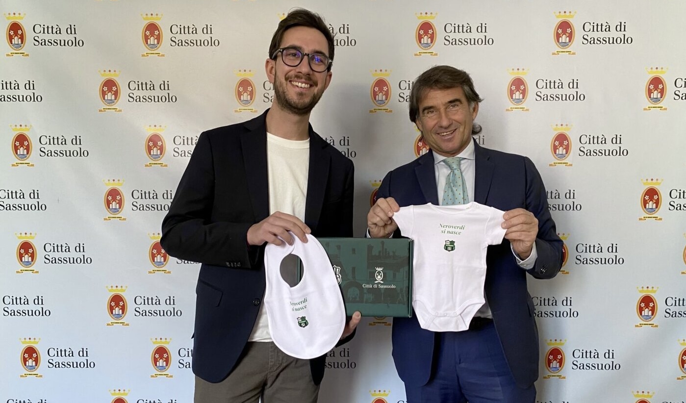 Neroverdi si.. nasce: il Sassuolo accoglie i suoi nuovi nati con un Baby Kit che parla di comunità