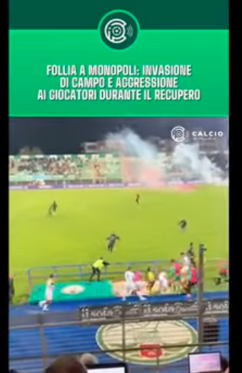 Tensione al “Veneziani”: Scontri e arresti dopo il derby Monopoli-Foggia